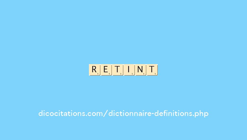 retint