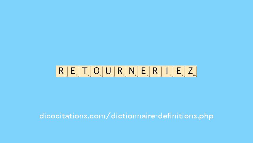retourneriez