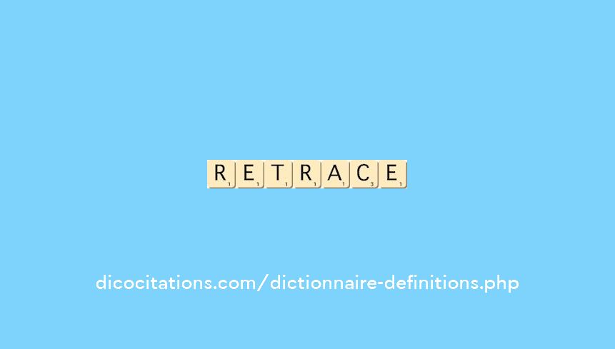 retrace retrace