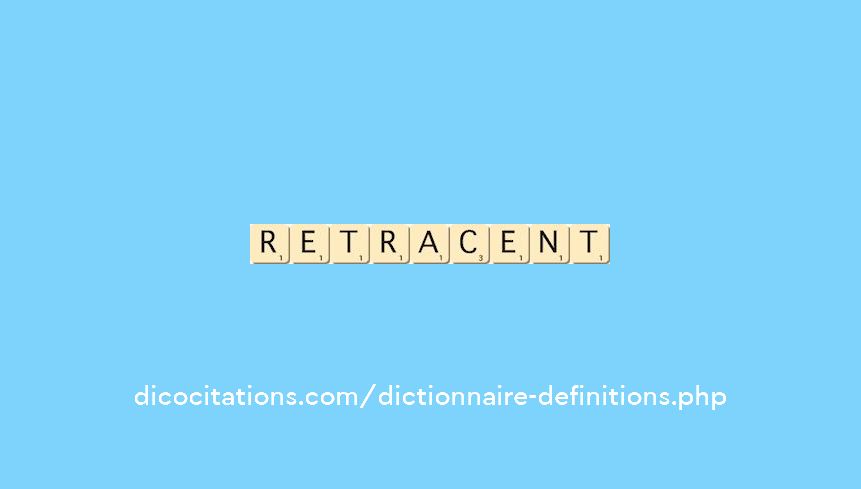 retracent retracent