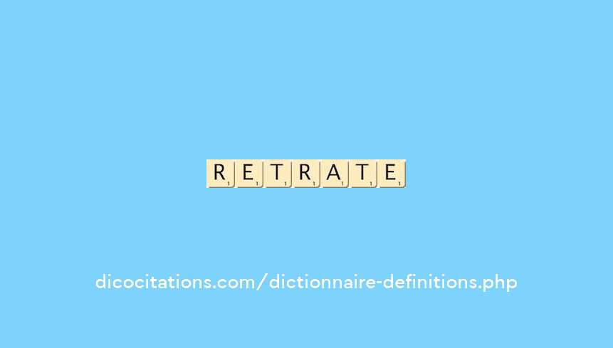 retraite retraite