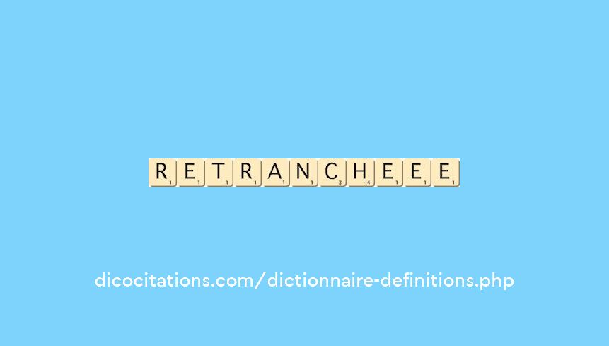 retranche--ee