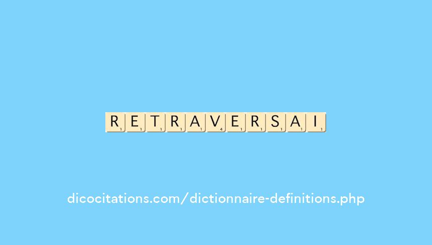 retraversai retraversai