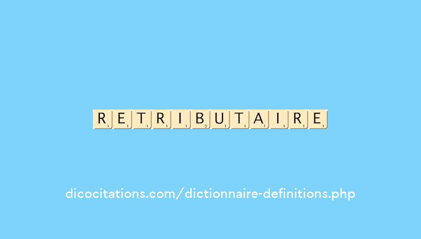 retributaire