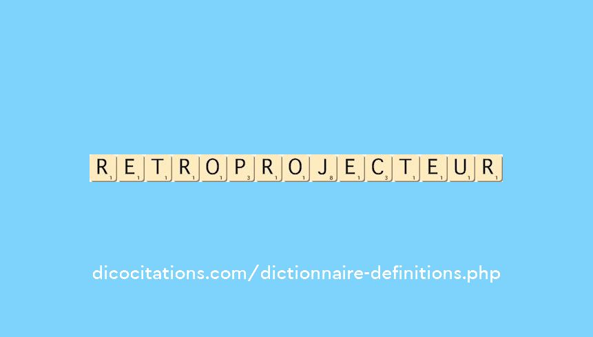 retroprojecteur