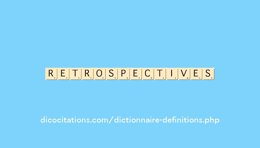 retrospectives retrospectives
