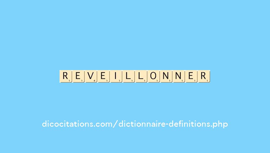 reveillonner