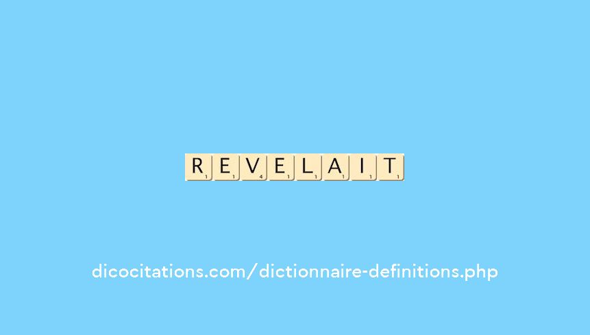 revelait revelait