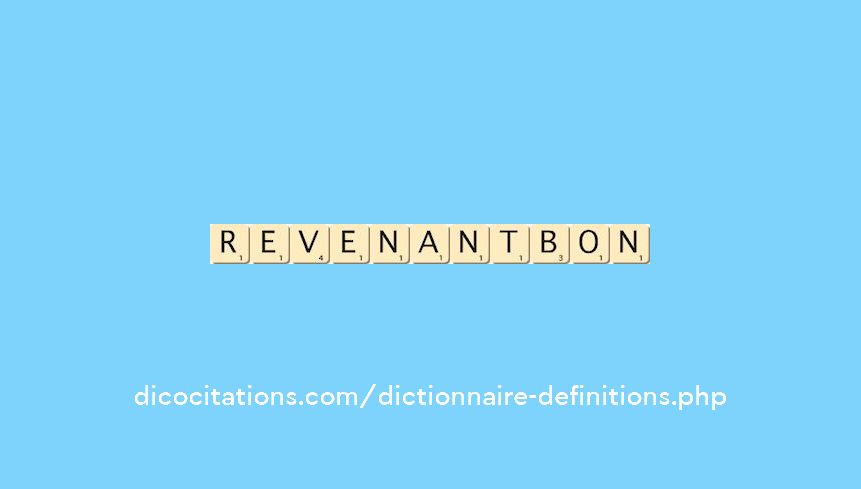 revenant-bon