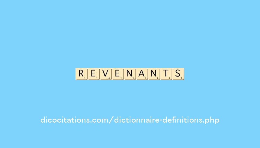 revenants