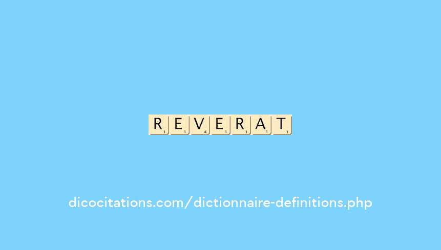 reverant reverant