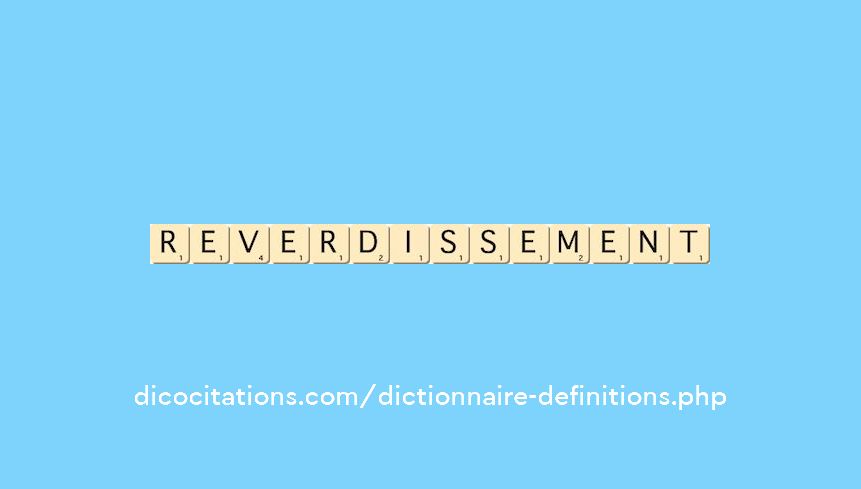 reverdissement