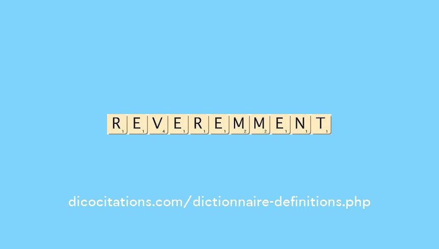 reveremment