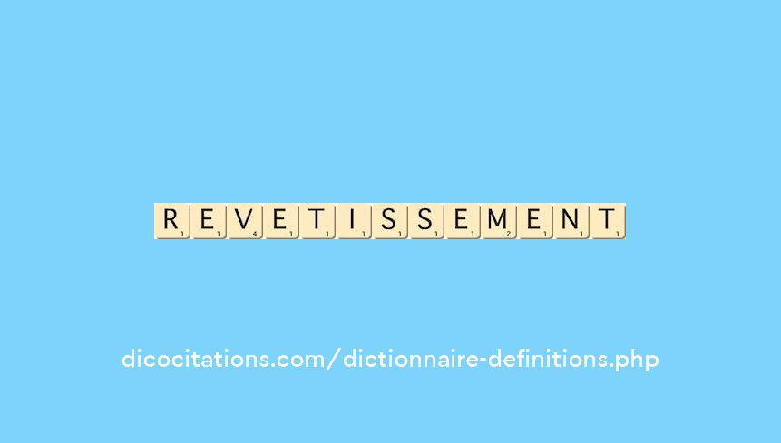 revetissement