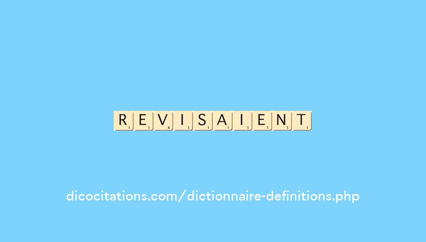 revisaient