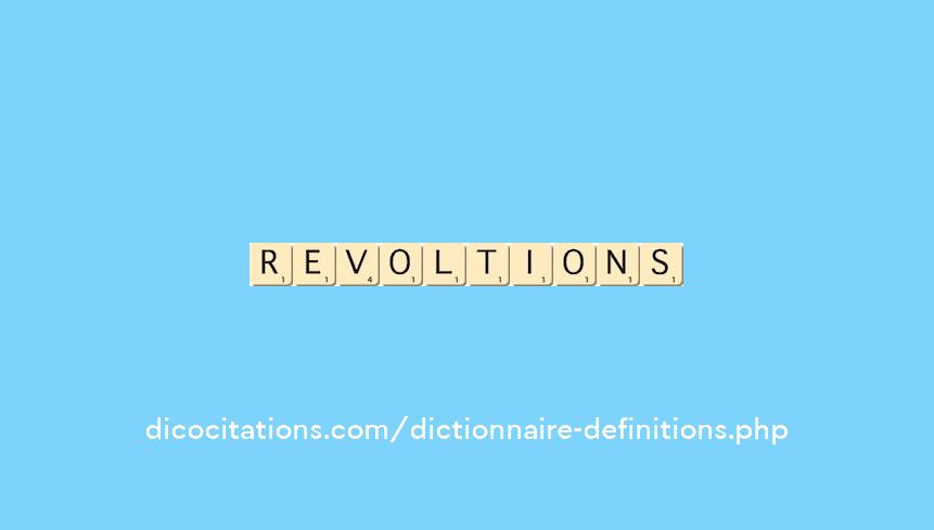 revoltions revoltions