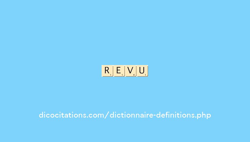revu revu