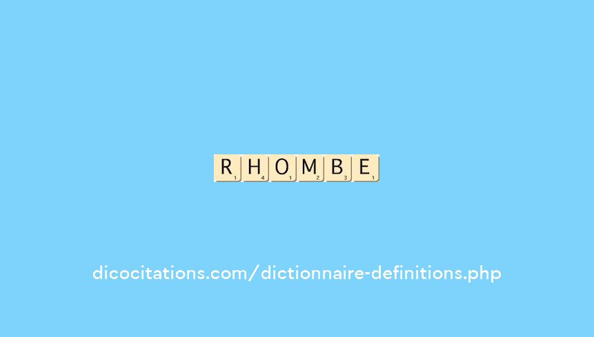 rhombe