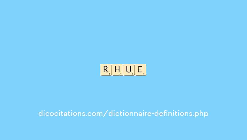 rhume