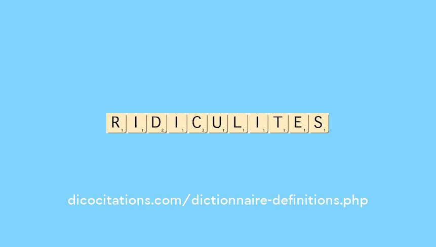 ridiculites