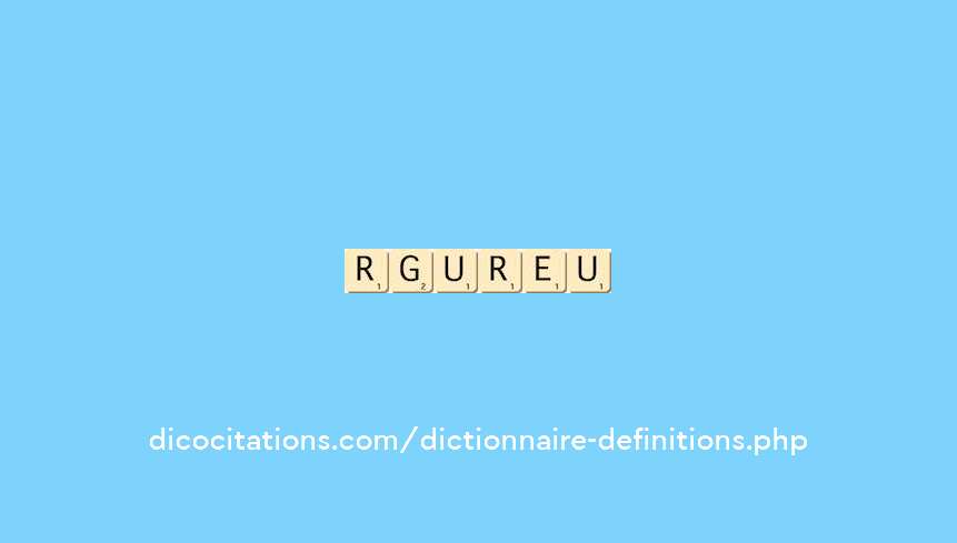 rigoureux