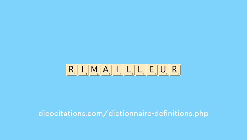 rimailleur