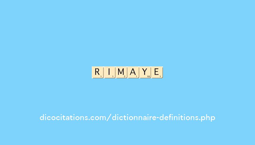 rimaye rimaye