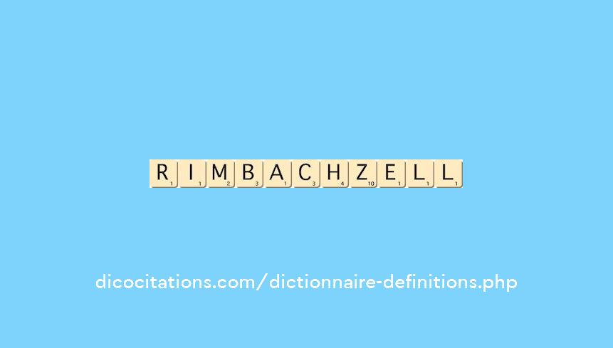 rimbachzell rimbachzell