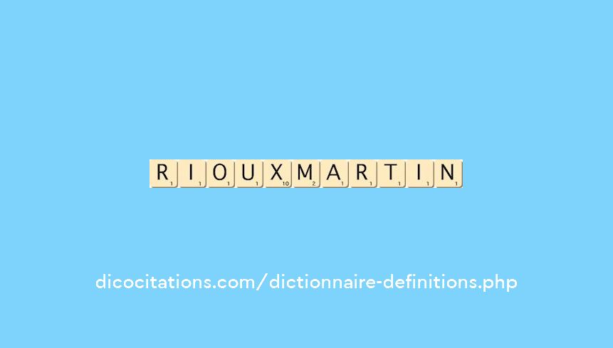 rioux-martin