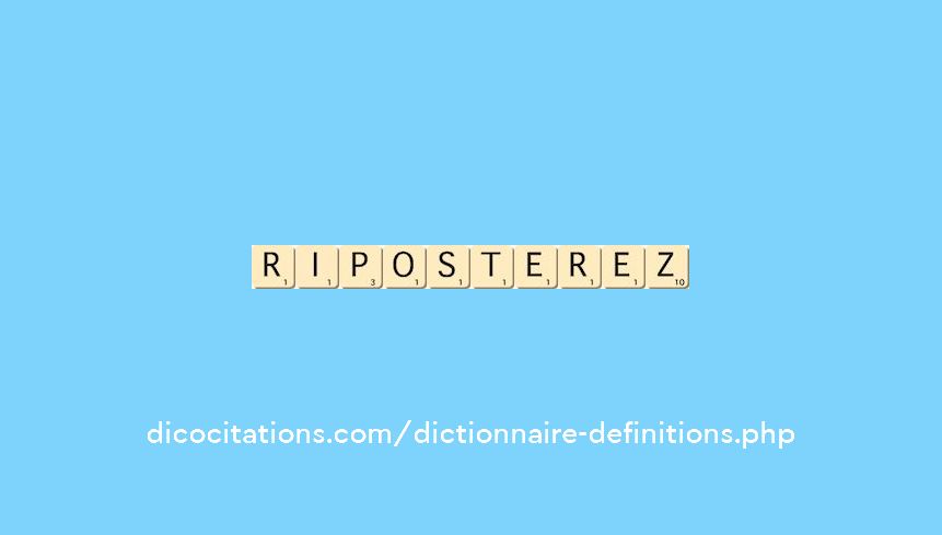 riposterez