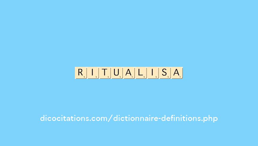 ritualisa ritualisa