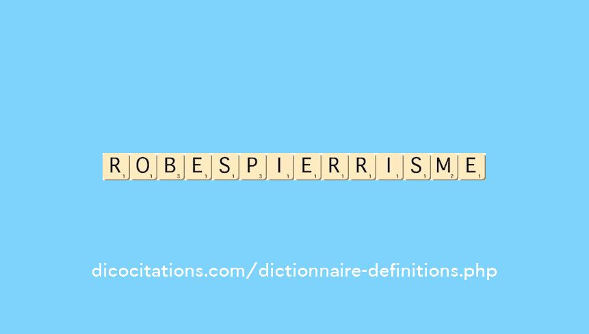 robespierrisme