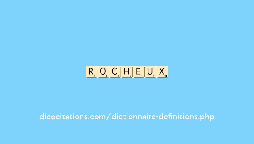 rocheux rocheux