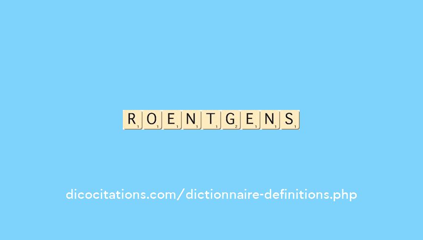 roentgens