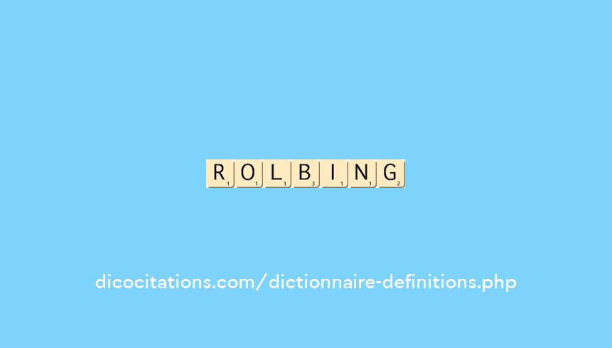 rolbing