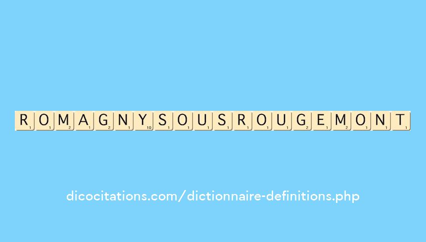 romagny-sous-rougemont