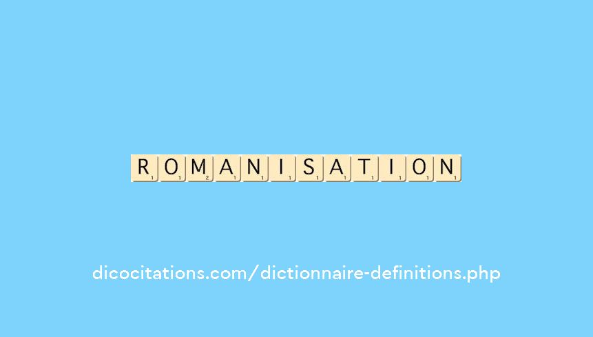 romanisation