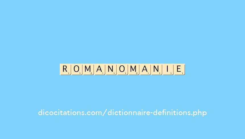 romanomanie