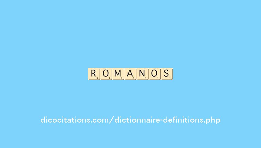 romanos romanos