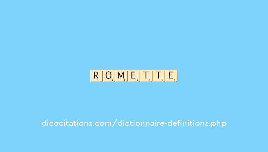romette