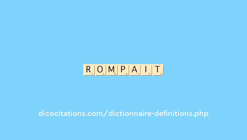 rompait rompait