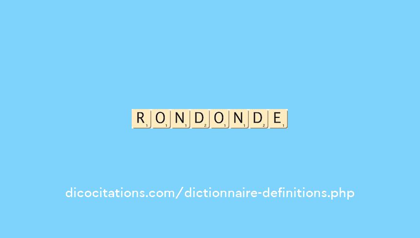 rond--onde