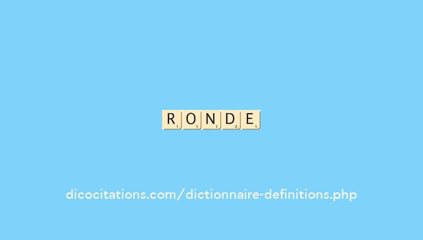 ronde