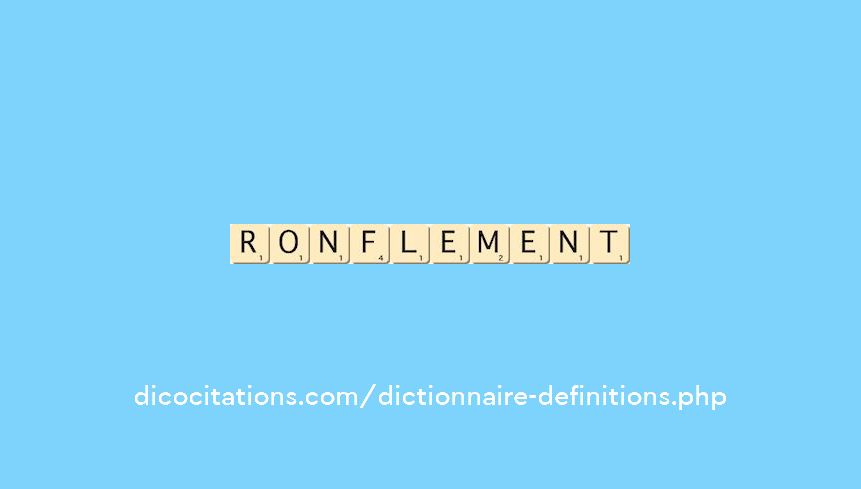 ronflement