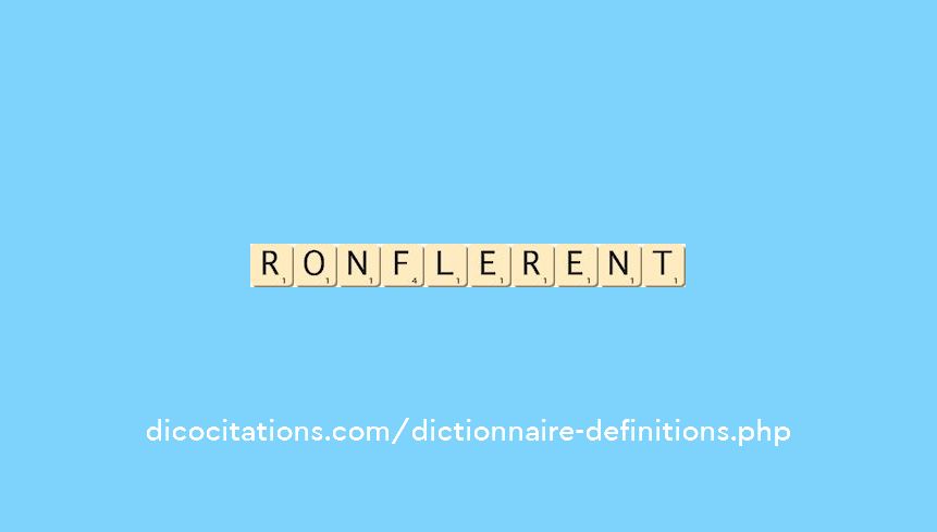 ronflerent ronflerent