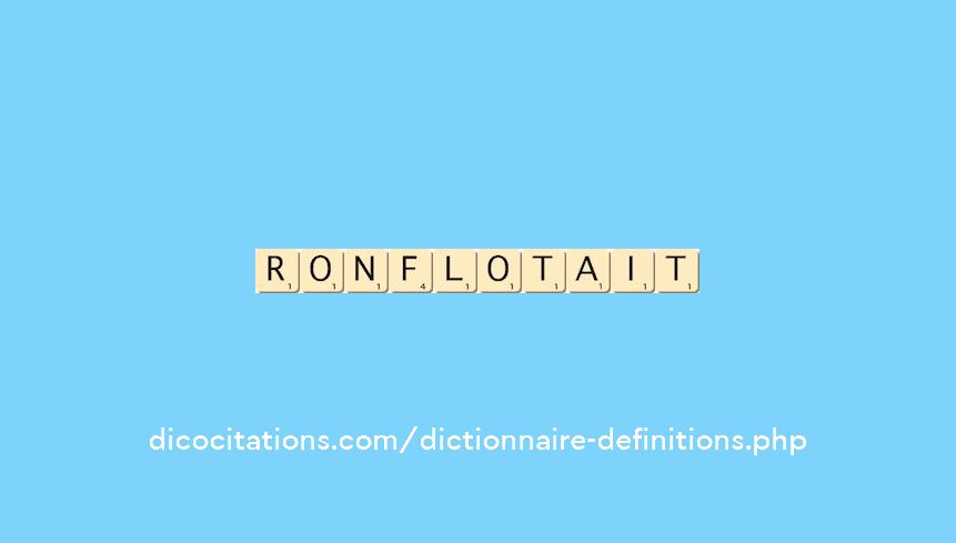 ronflotait