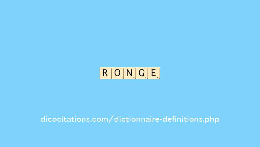 ronge