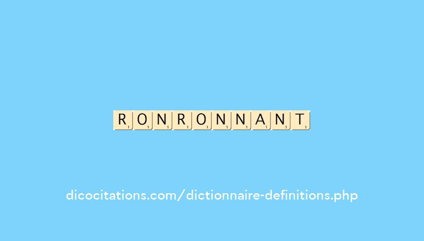 ronronnant ronronnant