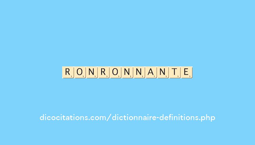 ronronnante