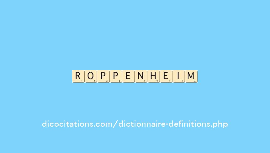 roppenheim